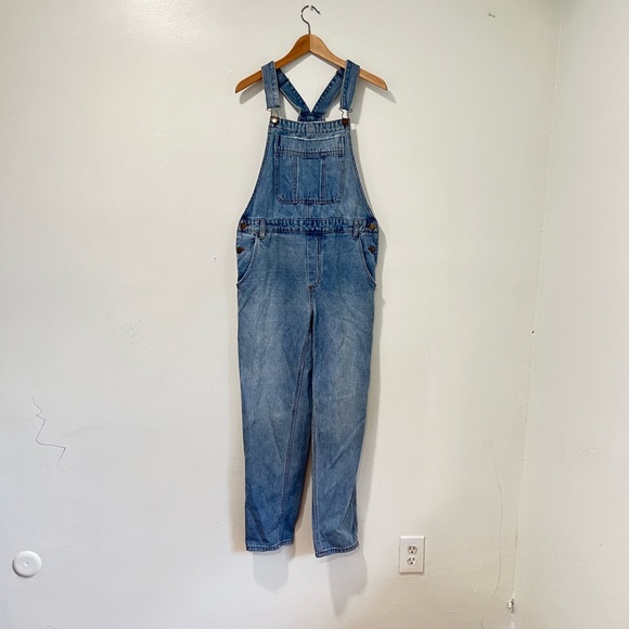 BILLABONG All Over High Waisted Vintage Overall denim size 28 - Picture 5 of 16